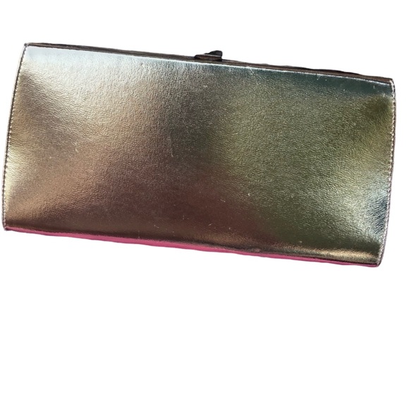 Vintage John Hart gold metalic evening wristlet - Picture 1 of 4